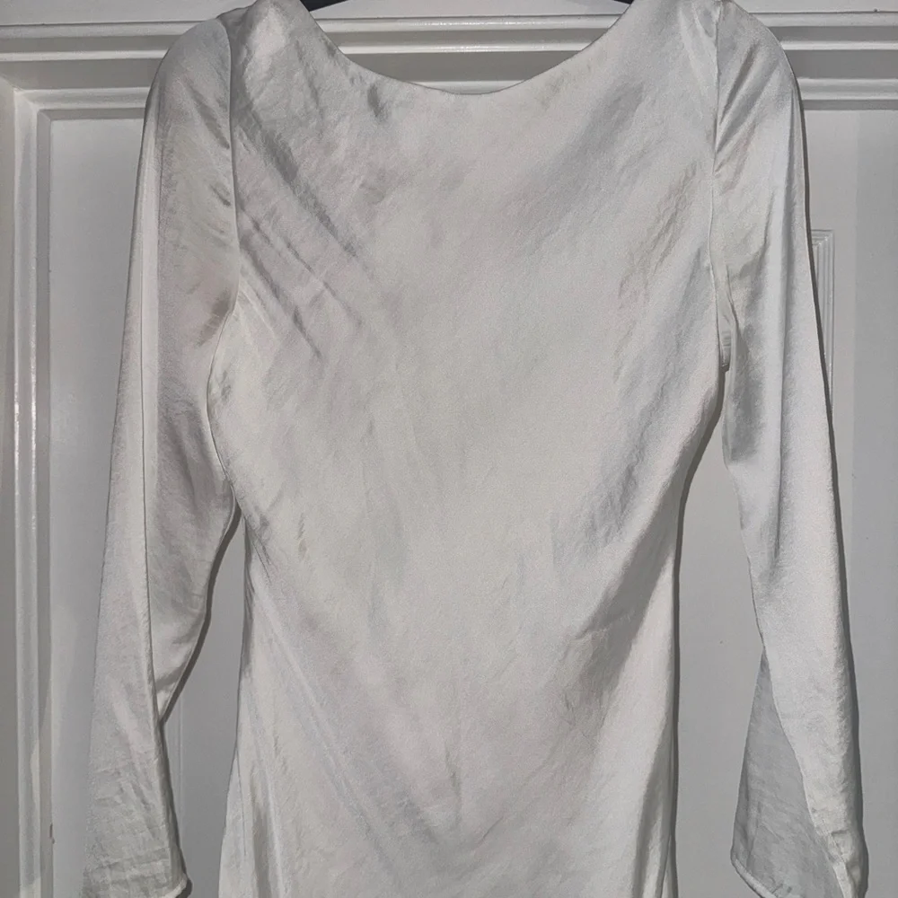 Bardot White Long Sleeve Dress - Picture 4 of 6